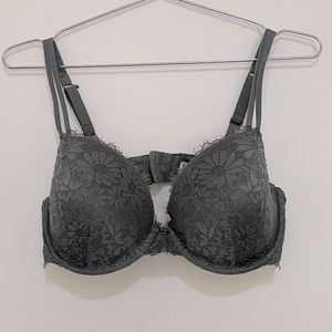 Aerie Green Lace Bra 34DD
